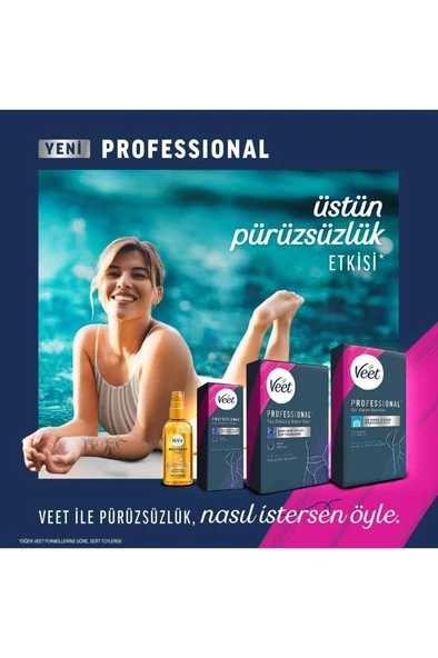 Veet Professional Yüz Ağda Bandı Hassas Ciltler 20'li - 5