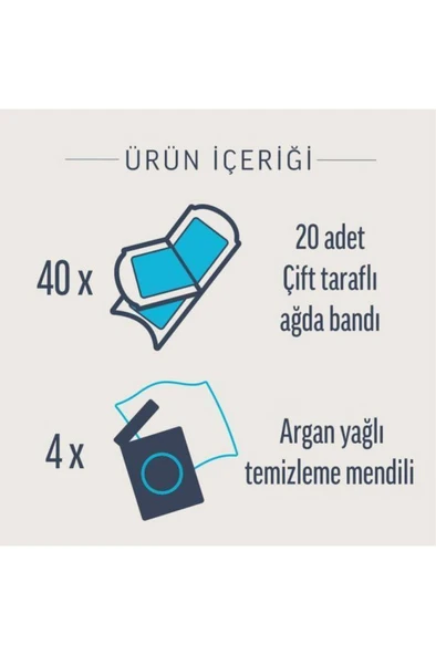 Veet Professional Ağda Bandı Hassas Ciltler İçin Bacak&Vücut Bölgesi Süper Fırsat 40’lı - 3