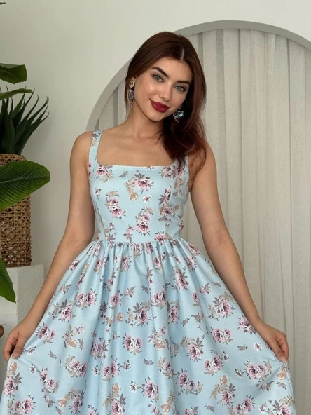 Yoa Cep Detaylı Elbise - Resim 5