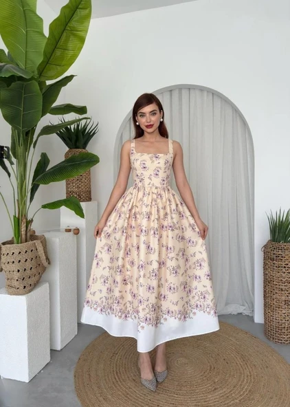 Yoa Cep Detaylı Elbise - Resim 8