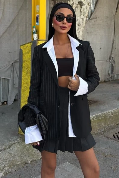 Mandie Garnili Blazer Ceket 6111 ürün görseli