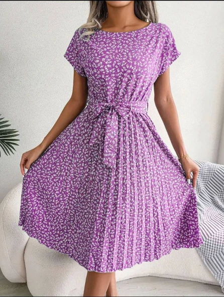 DİJİTAL BASKILI ELBİSE ürün görseli