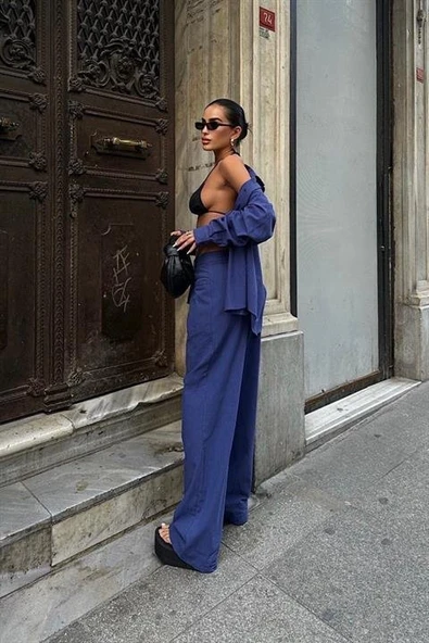 Larissa Çizgili Takım 9766 08 - Resim 6