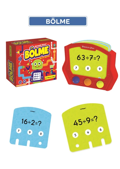 Bölme Öğreten Oyuncak Seti