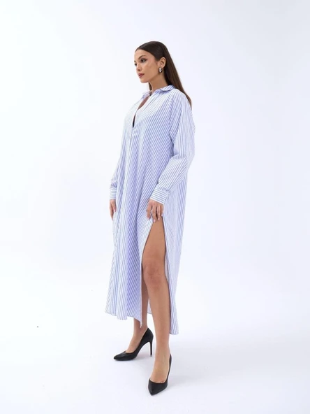 5857 ELBİSE-WASHİNGTON ÇİZGİLİ - Resim 5