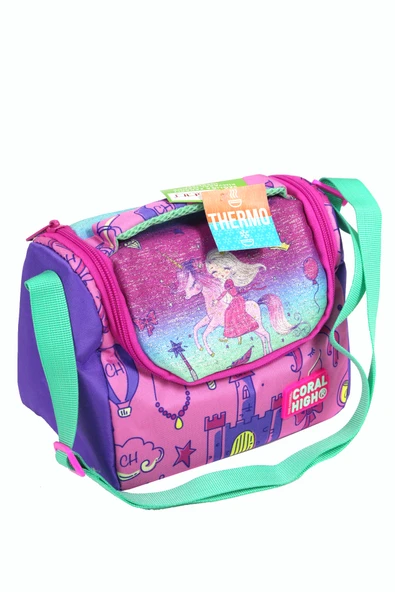 CH 23481 Unicorn Prenses - 3' Lü Okul Çantası Seti - Sırt Ve Beslenme Çantası + Kalemlik - 4