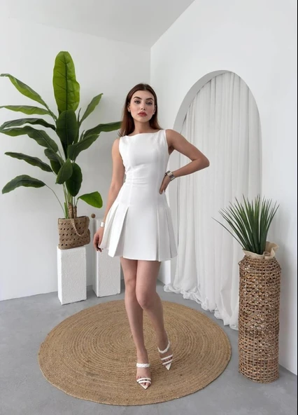 Zoe Mini Elbise - Resim 3