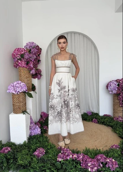 Rewe Cep Detaylı Elbise - Resim 6