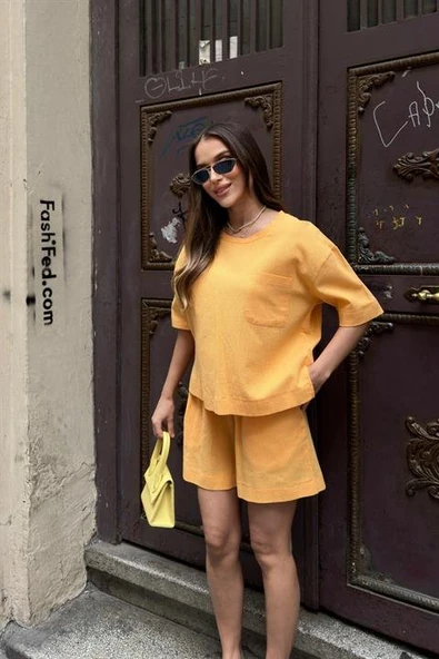 Freesia Regular Tişört Takım 9348-08 - Resim 4