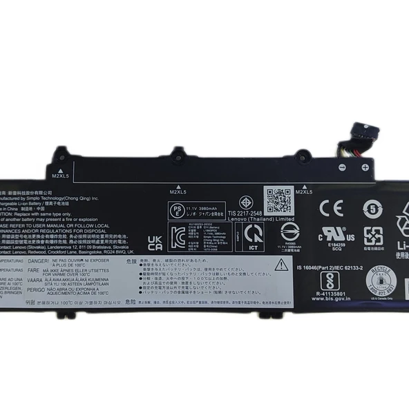 LENOVO E15 GEN 2 (L19L3PD5)  BATARYA ürün görseli 1