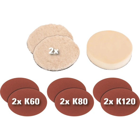 Einhell CC-PO 1100/1E, Çantalı Polisaj ve Zımpara Makinesi - Resim 3