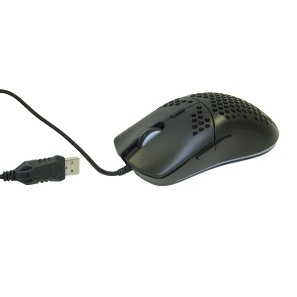 Rampage KB-R310 BROKER V2 Siyah Usb Gökkuşağı Zemin Aydınlatmalı 12800 DPI Oyuncu Klavye + Mouse Set - Resim 2