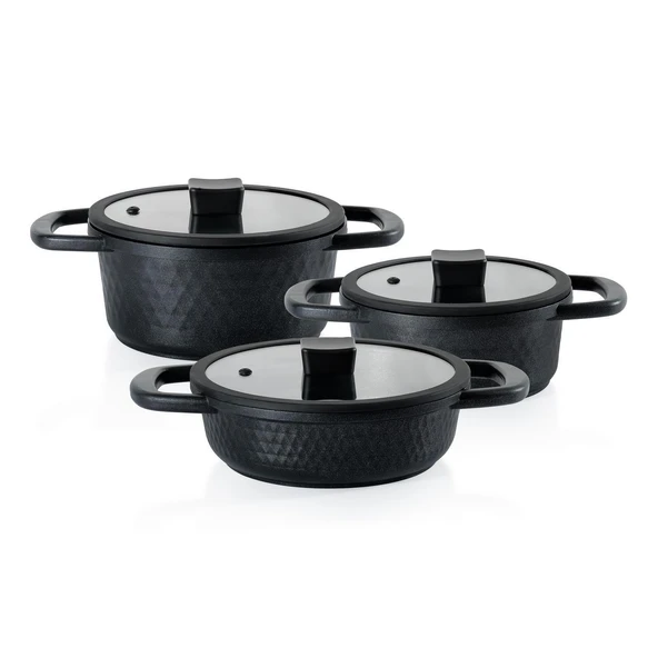 Schafer Hektor Döküm 3lü Tencere Takımı ürün görseli
