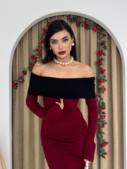 Leonidas Madonna Yaka Elbise - Resim 3