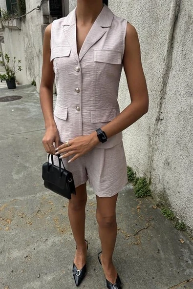 Yelek Şort Viscon Takım 10156-17 - Resim 5