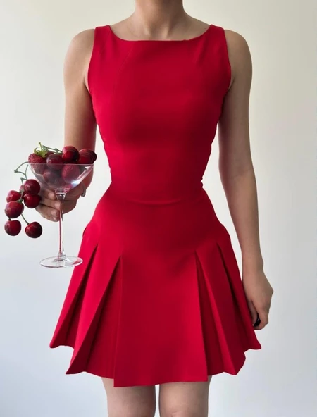 Zoe Mini Elbise - Resim 2