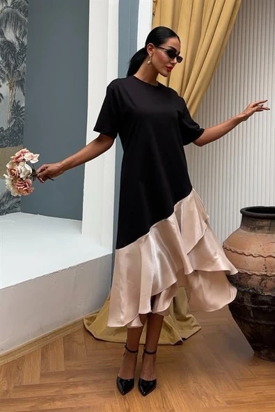 Volanlı Süprem Elbise 2864 ürün görseli