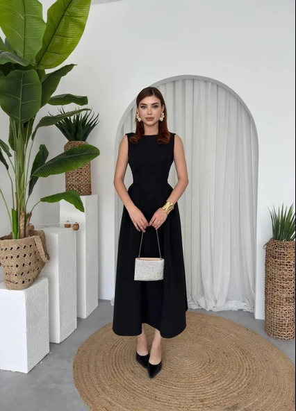 Bea Midi Elbise - Resim 6