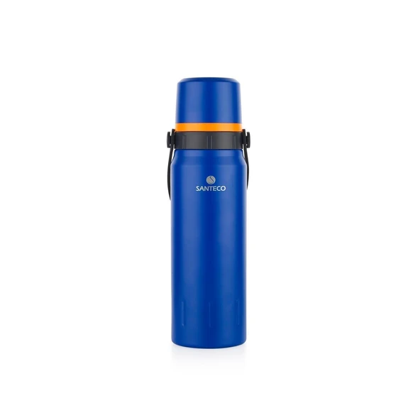 Çelik Termos 1200 ML Mavi ve Kamp Sehpası - 2