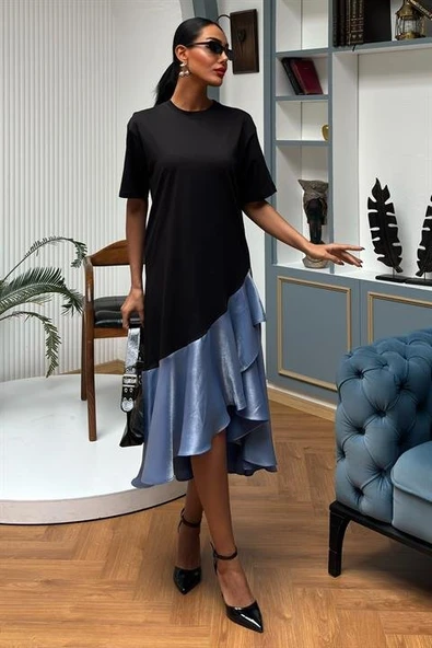 Volanlı Süprem Elbise 2864 ürün görseli