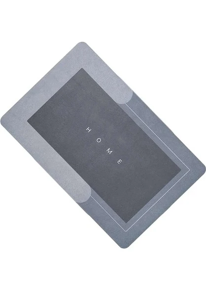 Mucit Home Sihirli Su Emici Banyo Paspası Kaymaz Tabanlı Abdest Paspası Kare - 2