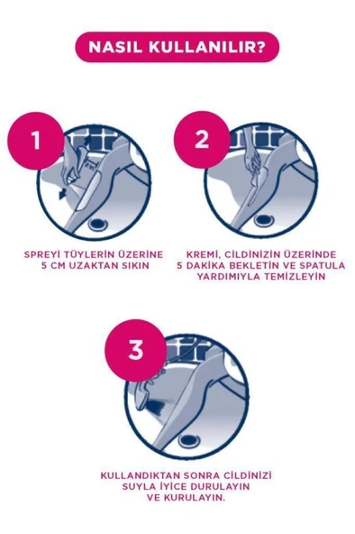 Veet Professional Tüy Dökücü Krem Sprey Bacak&Vücut Bölgesi Hassas Ciltler 150ml - 2