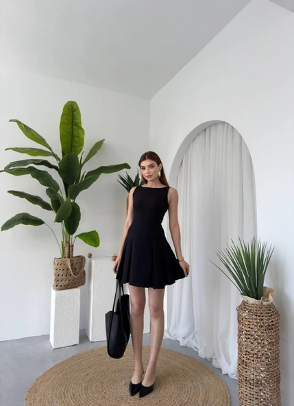 Zoe Mini Elbise - Resim 7