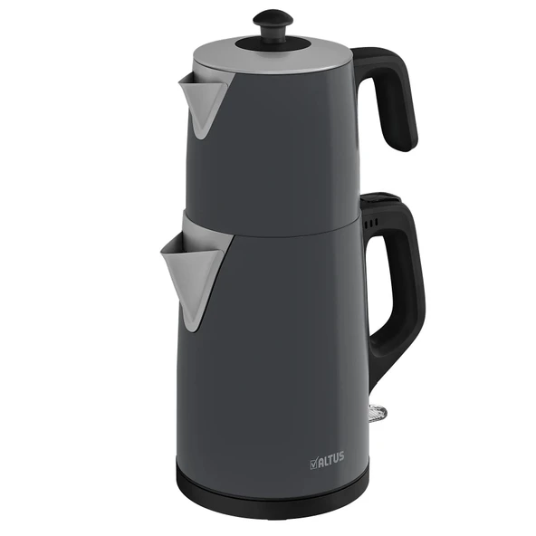 Altabi Çay Makinesi İnox Gövde Gri Renk Çaycı A l t u s - 4