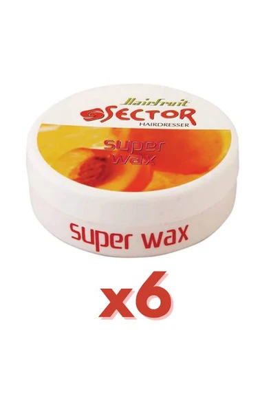 Sector Hairmate Superwax Strong Güçlü Turuncu Wax 150 Ml 6 Adet - 2