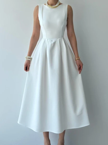 Bea Midi Elbise - Resim 2