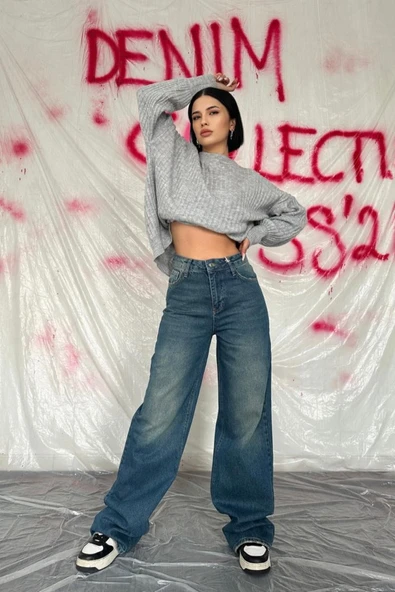 Lacivert Comfy Jeans Pantolon ürün görseli