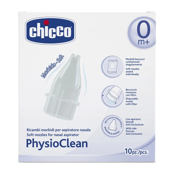Chicco Physioclean Burun Aspiratörü Yedek Filtreler ürün görseli 1