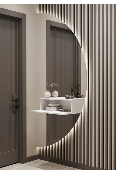 Furnitt Home Asur Beyaz Mdf Dresuar - 3