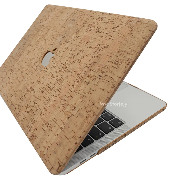 MacBook Air 13 Kılıf A1932 A2179 A2337 M1 Ahşap Kaplama Hard Shell Darbeye Dayanıklı Premium Koruma - 5