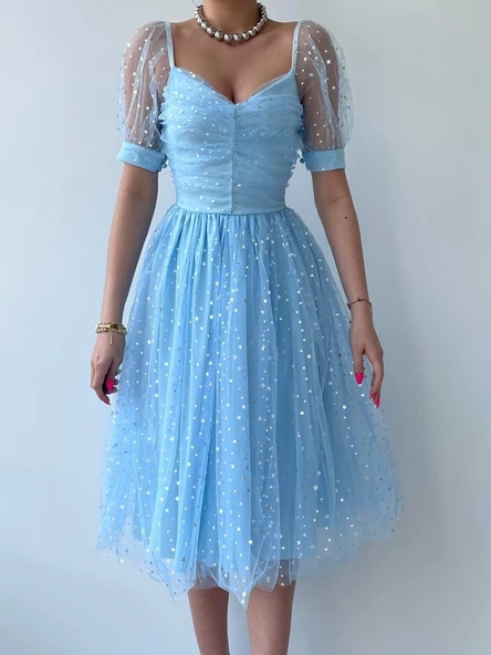 Helena Tül Elbise - Resim 6