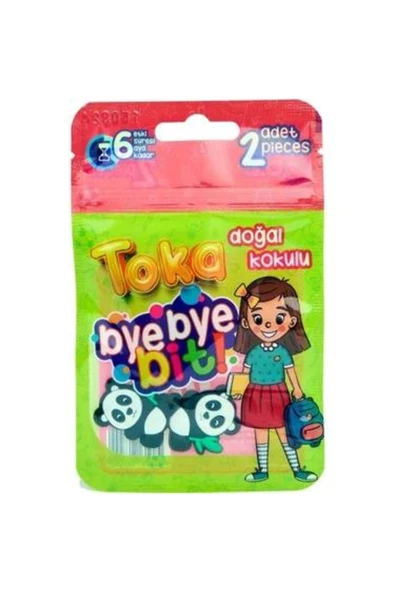 BYE BYE BİT Yeni Nesil Doğal Kokulu Havlu Bit Tokası 2 Li ürün görseli 1