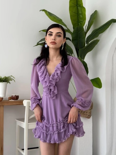 Osıes Fırfırlı Elbise - Resim 5