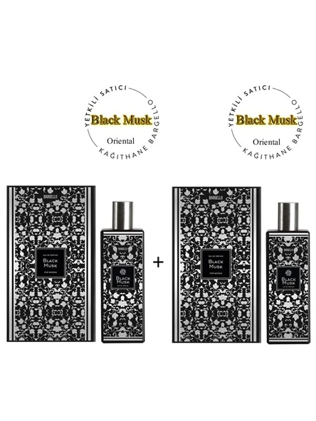 Black Musk + Black Musk Unisex Parfüm Edp Oriental - Mnmsblm2 ürün görseli 1