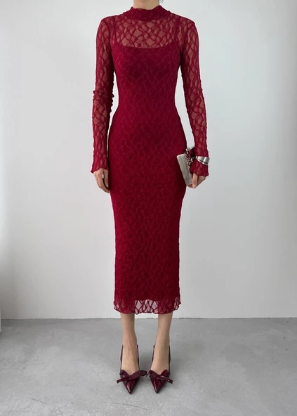 Vedo Çiçek Detaylı Elbise ürün görseli