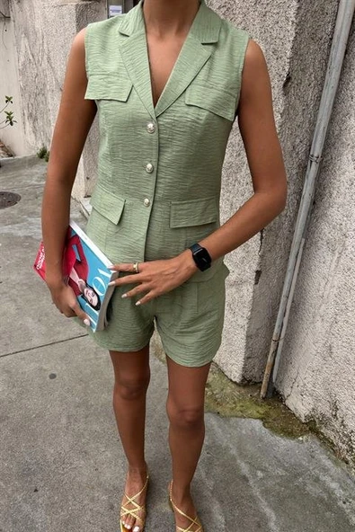 Yelek Şort Viscon Takım 10156-17 - Resim 5