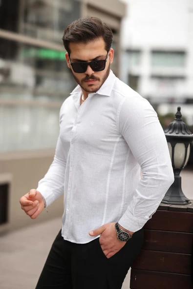 Erkek Basic Gömlek - Resim 2