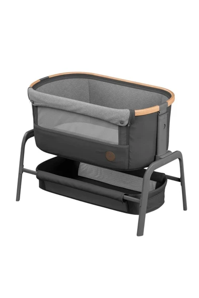 MAXİ-COSİ Maxi-cosi Iora Katlanabilir Anne Yanı Beşik Beyond Graphite Eco - Resim 6