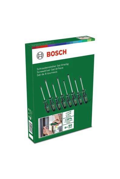 Bosch Home and Garden Tornavida Seti 8 Parça - 1600A02BX8 - 4