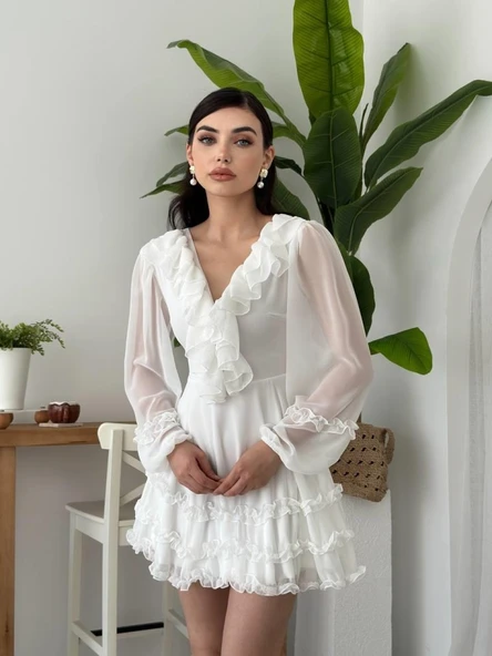 Osıes Fırfırlı Elbise - Resim 5