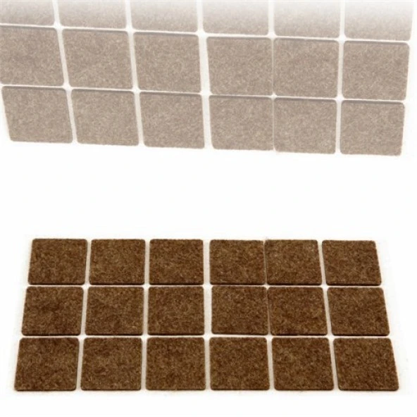 Kare Keçe 35*35mm - 18 Adet