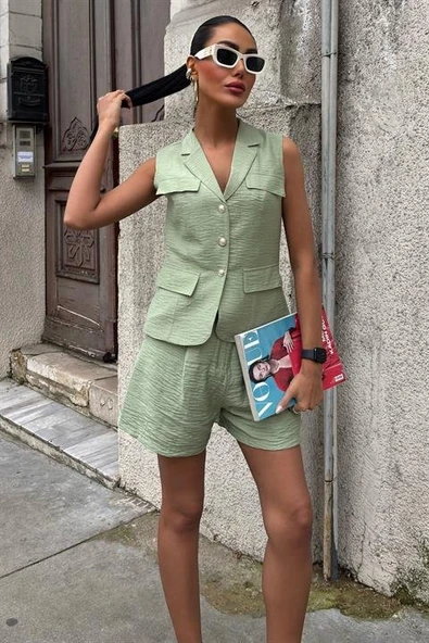 Yelek Şort Viscon Takım 10156-17 - Resim 2