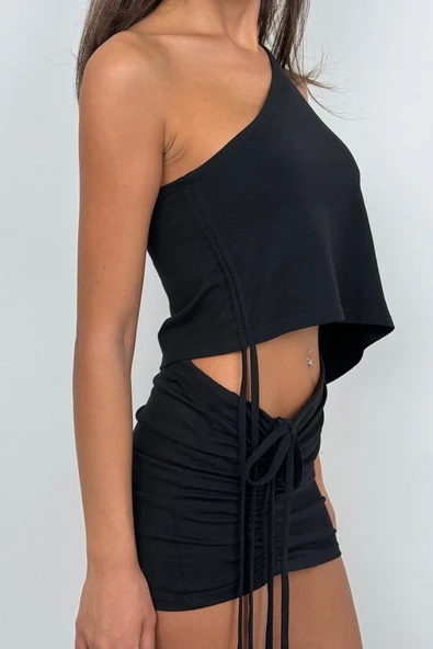 Asansörlü Mini Etek - Resim 4