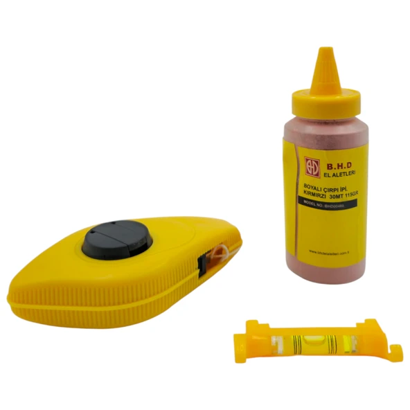 Fixonic B.H.D BHD00488 Kırmızı Boyalı Çırpı İpi 30mt/115gr Set ürün görseli 1