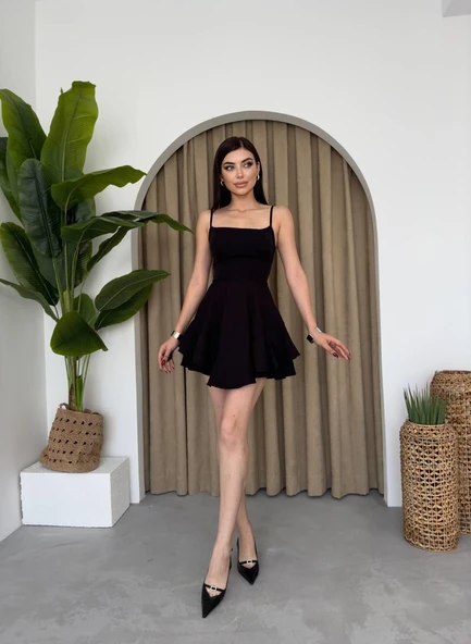 Common İp Askılı Elbise - Resim 6