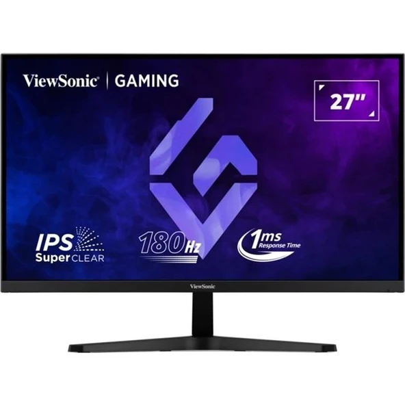 VIEWSONIC 27" IPS VX27G1-HD 1MS 180HZ HDMI-DP GAMING MONİTÖR ürün görseli 1